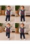Baklava Patterned Baby Sweater - 4