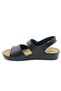 Aryan 56-993 D.R Recommended Orthopedic Women's Sandals Black - 3