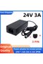EU AC Adapter DC 24V 2A 2.5A 3A 3PIN 60W Power Supply For EPSON Samsung Bixolon Gprinter NCR RealPOS