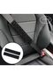 2 Pcs Universal Car Seat Belt Pads,Soft Fiber Shoulder Strap Covers for Neck,Black - 4