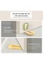 Silicone Door Stopper,Doughnut Style Door Holder with Adhesive Storage Bracket,Grey - 6