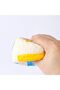 Latex Squeaky Dog Ball Toys,2 Pieces,Interactive Bouncy Fetch Balls for Small Dogs and Cats,Volleyball and American Football Shapes - 5