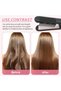 2 Sets Hair Straightener Comb Attachment,Professional DIY Detangling Styling Tool for Flat,Black - 4