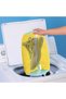 2PCS Portable Reusable Shoe Laundry Bags,Yellow,Polyester Nylon Blend,Zipper Closure,Ideal for Travel,Sneaker & All Shoe Types - 5