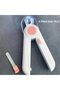 Pet Nail Clippers with LED Light and Safety Guard,Splash-Proof Trimmer with Nail File for Small Dogs and Cats,Pink - 7
