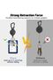 2 Pcs Heavy Duty Retractable Keychain,ID Badge Holder with Hook Clip,23.5 Inch Steel Wire Rope and Key Ring - 3