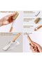 Laundry Scrub Brushes for Cleaning,2-Piece Set with Ergonomic Wooden Handle,Fabric-Safe Stain Remover for Clothes and Shoes - 2