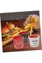 Mini Metal Sauce Buckets,Multi-Functional Condiment Containers and Dispensers,Pack of 3 - 8