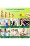 Finger Exerciser Set,5 Resistance Clips for Hand Therapy and Grip Strength,Finger Strengthener for Rehab and Athletes - 6