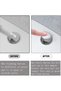 Toilet Flush Button Extension,4-Piece Set,Aid for Long Nails,Symmetrical Shapes Push Button Sticker for Bathroom and Drawers - 4