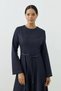 Elvira Dress Navy Blue - 6