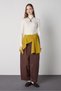 Square Neck Knitwear Shoulder Scarf Fat Green - 5