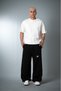 Black Starfall Super Baggy Men's Sweatpants - 4