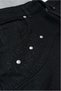 Black Rodeo Wide Leg Men's Denim Trousers - 5