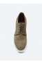 Beige Suede Smart Casual Shoes - 3