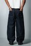 Crupt Buttoned Factory Super Baggy Men's Jean Trousers - 5