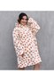 Welsoft Plush Fleece Wearable Blanket Pajamas Cream-Pati̇ Pattern - 4