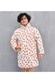 Welsoft Plush Fleece Wearable Blanket Pajamas Cream-Pati̇ Pattern - 3