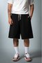 Black Modern Ease Jorts Men's Shorts