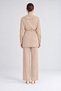 Cupra Double Set with Stone Collar in Dark Beige - 4