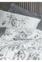 Satin Double Duvet Cover Set Moale Gray - 2