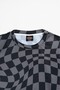 Tribal Checkered Drytech Oversize Men's T-Shirt Uk1161Sygr - 4