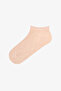 3 Pairs of Seamless Cotton Socks with Glitter Detail and Diamond Pattern - 2