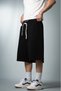 Black Oversize Men's Shorts Us4356Sy - 3
