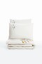 Embroidered Ranforce Double Duvet Cover Set Delbin Pink - 4