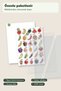 Colorful Botanical Hot Pepper Sticker Set 30 Pieces - Illustration Laptop Notebook Agenda Journal - 7