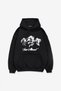 Triple Angels Oversize Men's Hoodie