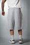 Gray Oversize Men's Shorts Us4356Gr - 4