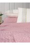 Aura Single Pique Set Pebble Pink - 3
