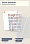 Cute School Supplies Sticker Set 30 Pieces - Educational Colorful Notebook Laptop Agenda Tablet - 7