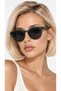 Matte Green Round Sunglasses - 3
