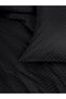Plaid Ranforce Double Duvet Cover Set Black - 4