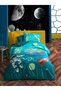 Cottonbox Young Group Little Astronaut Turquoise Nev.tkm.t.k + Fitted Sheet