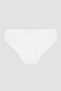 Easy Cotton Trim White Hipster Panties - 5