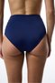Navy Blue High Fashion High Waist Bikini Bottom - 2