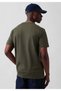 Everyday Soft Basic Logo 856659 T-Shirt Short Sleeve T-Shirt Men's T-Shirt Haki - 4