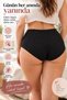 Black Single Women's High Waist Menstrual Panties – Washable, Comfortable Cut Menstrual Underwear - 7