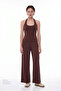 Brown Halter Neck Top - 2