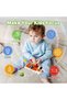 1pcs Montessori Sensory Toys Plug Outlet Busy Board Toy with Light Sounds Color Shape Matching Toy G - 4