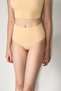 Hortensia High Waist Laser Cut Soft Textured 3-Pack Bikini Black/Byz/Skin Color Panties - 4
