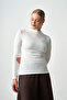 Molly Nelly Women's High Half Collar Long Sleeve Body - 2