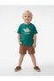 Cotton Dinosaur Printed Green Baby Boy T-Shirt 6Smb10187Tk - 3