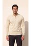 Men's Long Sleeve Half Zipper Slim Knitwear T-Shirt - 2