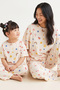 Patterned Cotton Knitted Pajama Set - 2