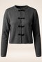 Women's Chinese Buttoned Knitwear Jacket