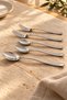 Efes 60 Piece 18/10 Stainless Steel Fork Spoon Set - 5